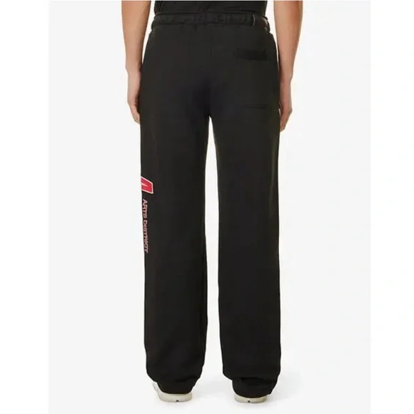 AMIRI City Zip-Pockets Straight-Leg Relaxed-Fit Cotton-Jersey Jogging Bottoms - Picture 4 of 12